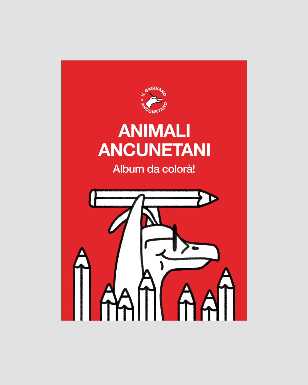 Animali Ancunetani - Album da colorà